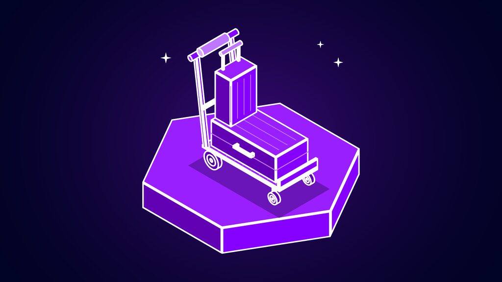 ai agent you can text 18 assistants imessage sms d airport luggage trolley with two suitcases