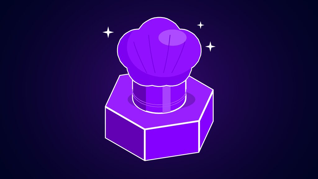 ai food delivery bites doordash chatgpt orders b chefs toque with a pleated crown