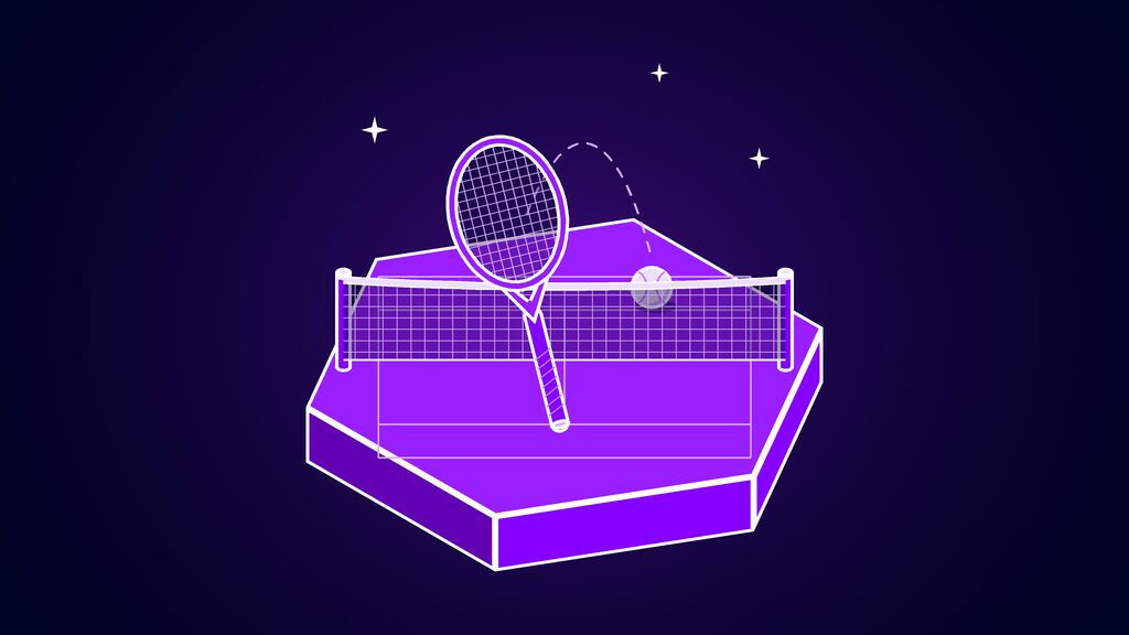 ai overviews antitrust judge dismisses chegg penske suits e tennis racket with the ball over the net