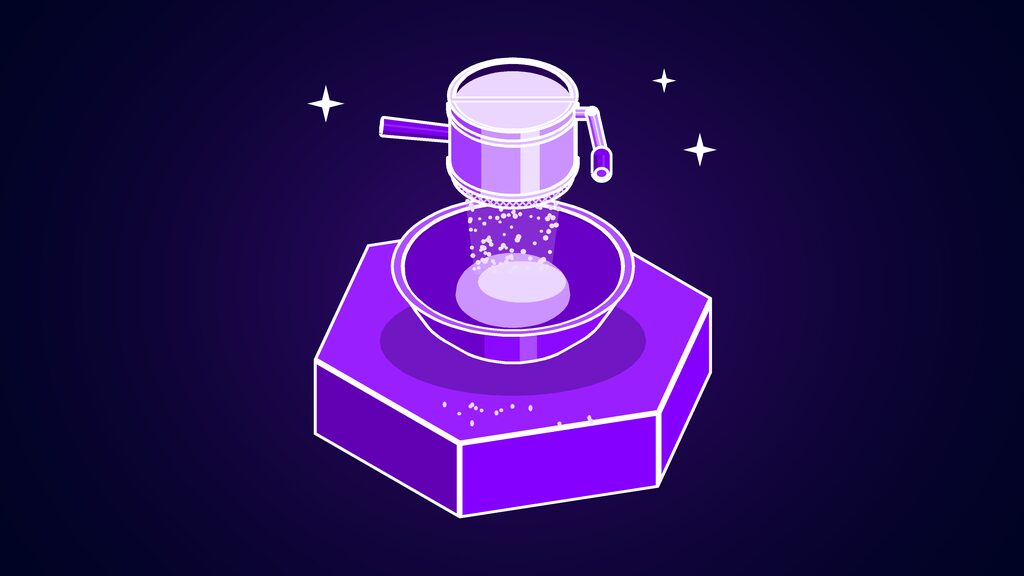 byte-level model - byte level model spelling backward ai sees every letter b flour sifter over a mixing bowl