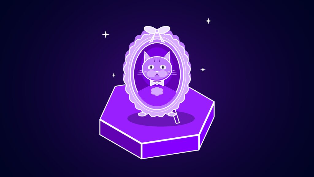 claude profile picture support claude apps a oval portrait of a cat in an ornate frame