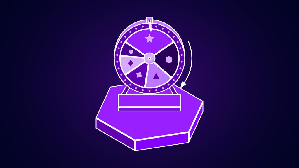 decisions api openai jev clone agent monitoring a prize wheel with unequal segments and a flapper