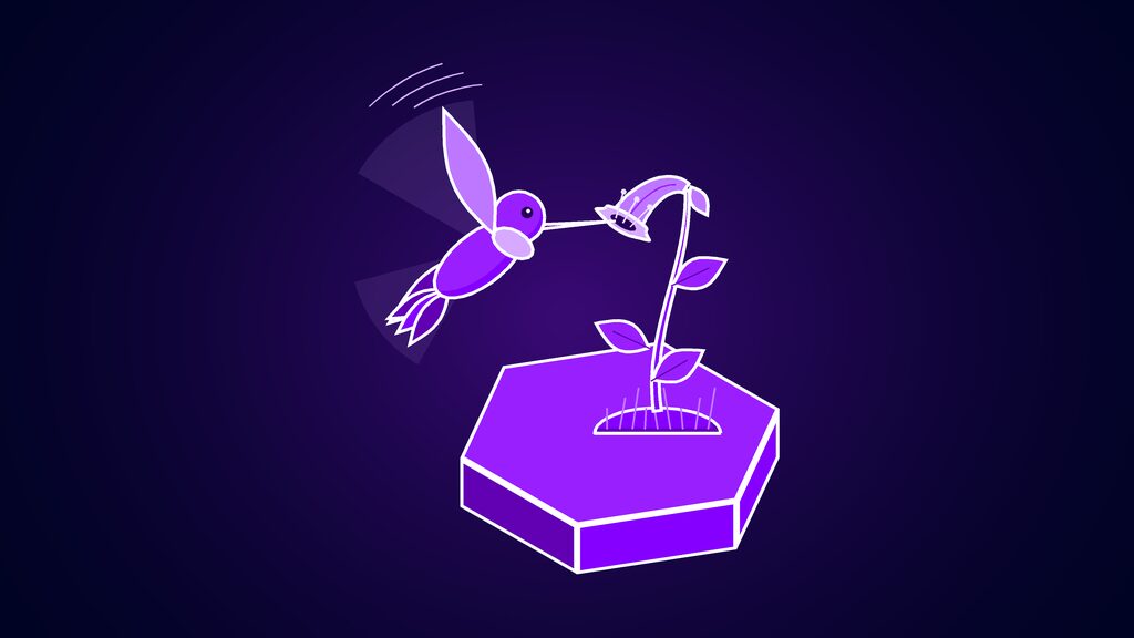 decisions api openai jev clone agent monitoring f hummingbird hovering at a trumpet flower