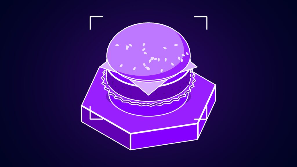 doordash ai agent text to order food apple messages e stacked burger with sesame bun