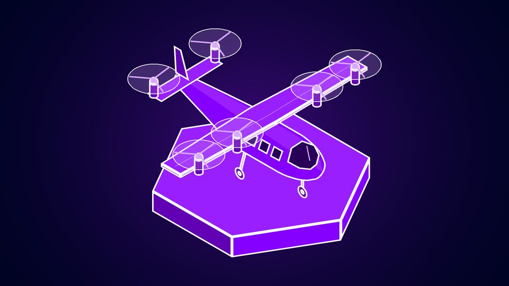 flow engineering 750m valuation hardware ai agents d electric tiltrotor aircraft hovering on six rotors