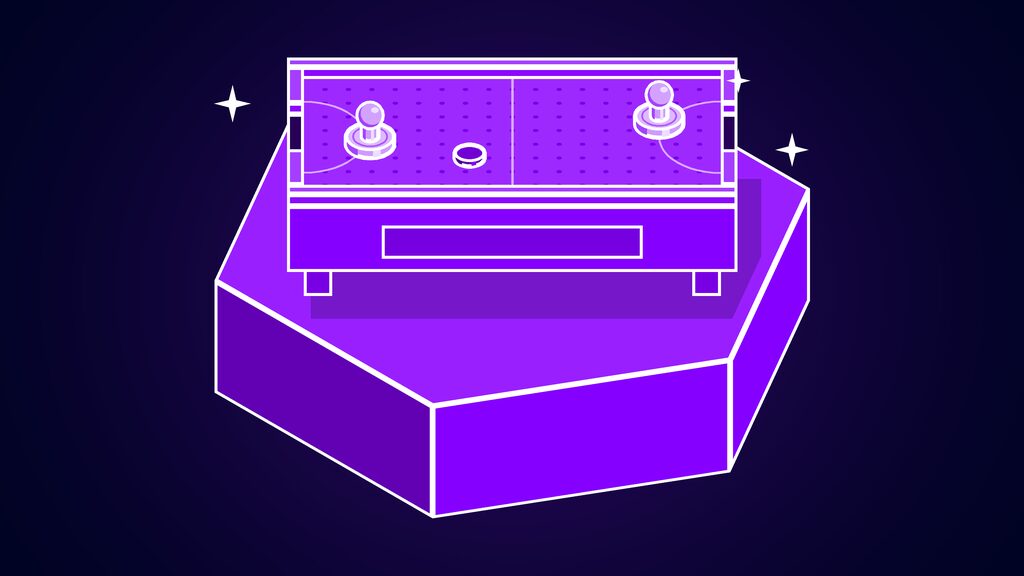 google playground ai game creation unity spark b air hockey table with two strikers and a puck
