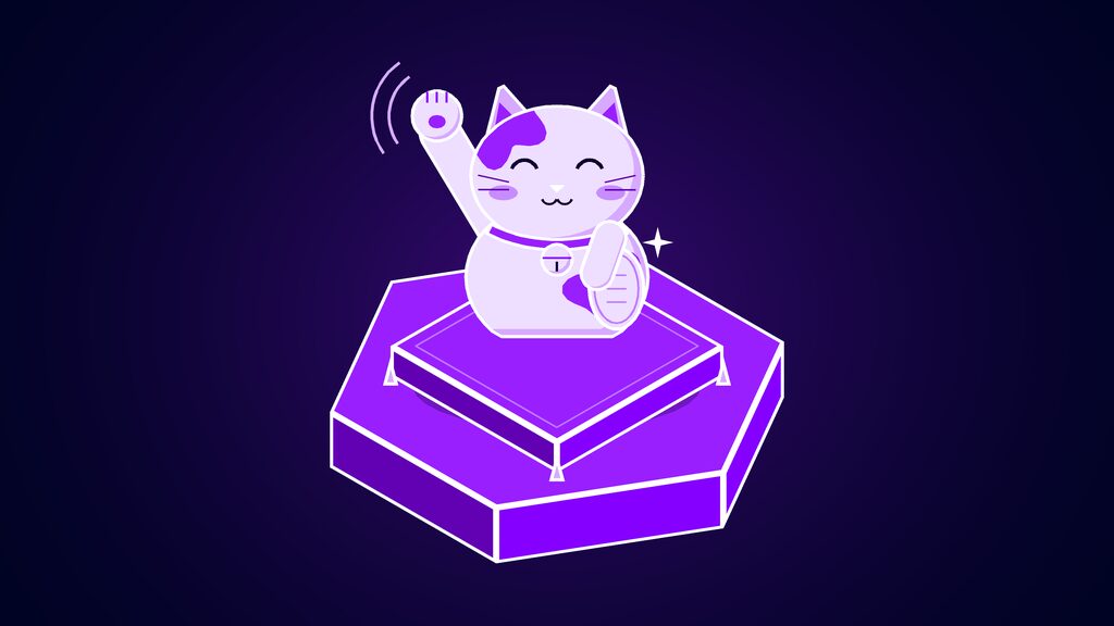 griffin lite tavus real time video ai preview c lucky cat waving one raised paw