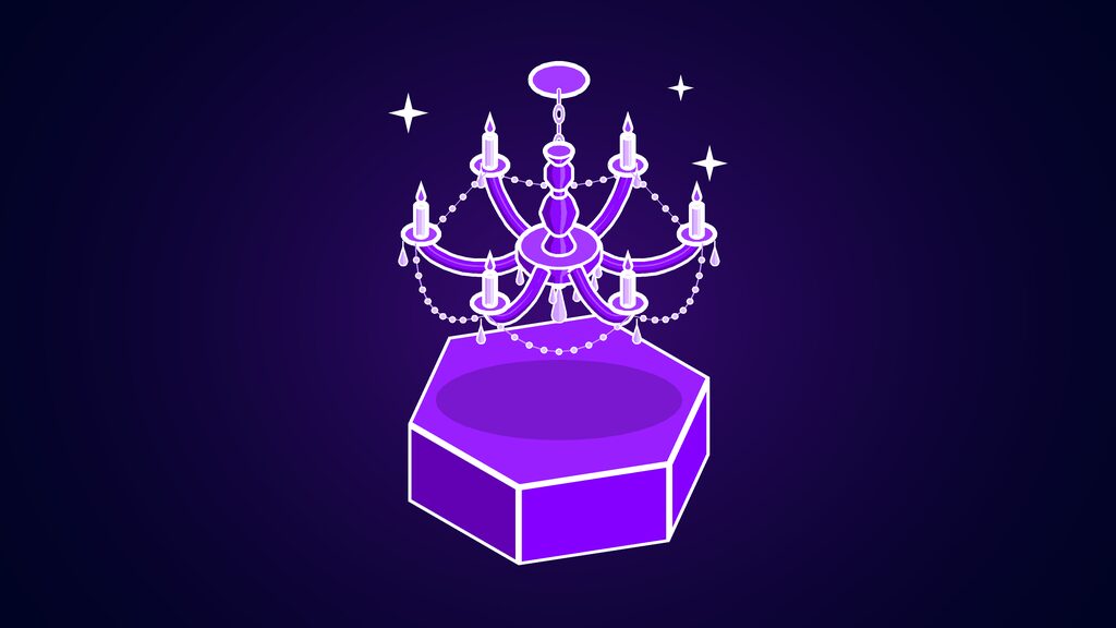 hotel lobby ai rap duet video generator a crystal chandelier with six candle arms