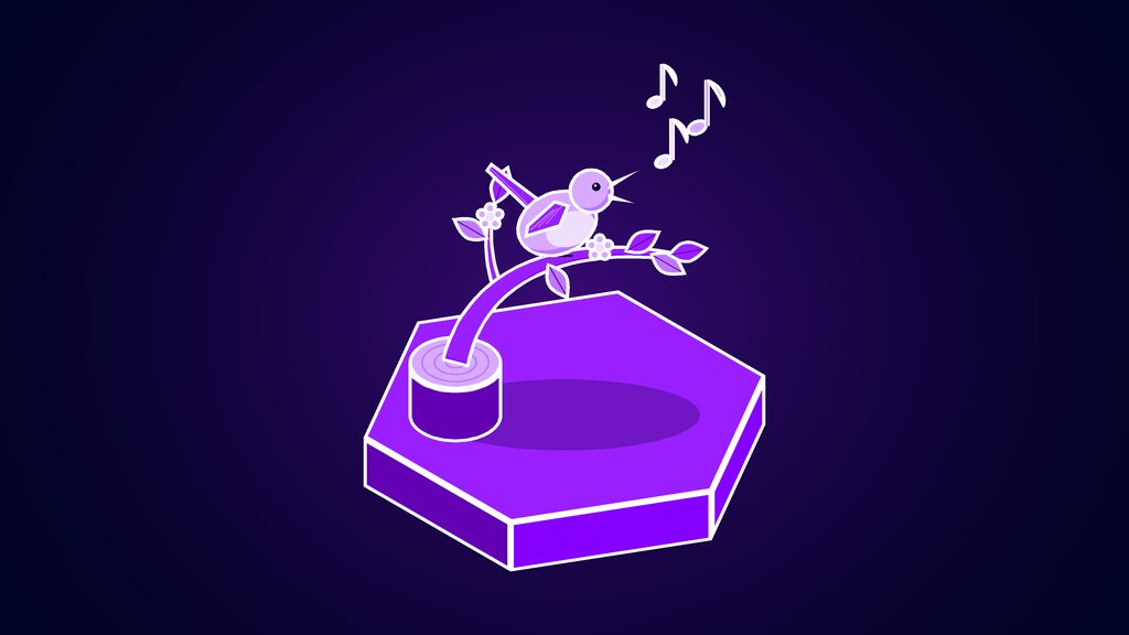 mai playground microsoft mai voice transcribe models c songbird singing on a flowering branch