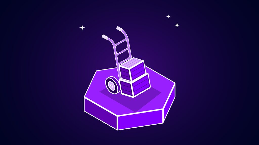 meta agent engine forge model api f sack truck carrying two stacked crates