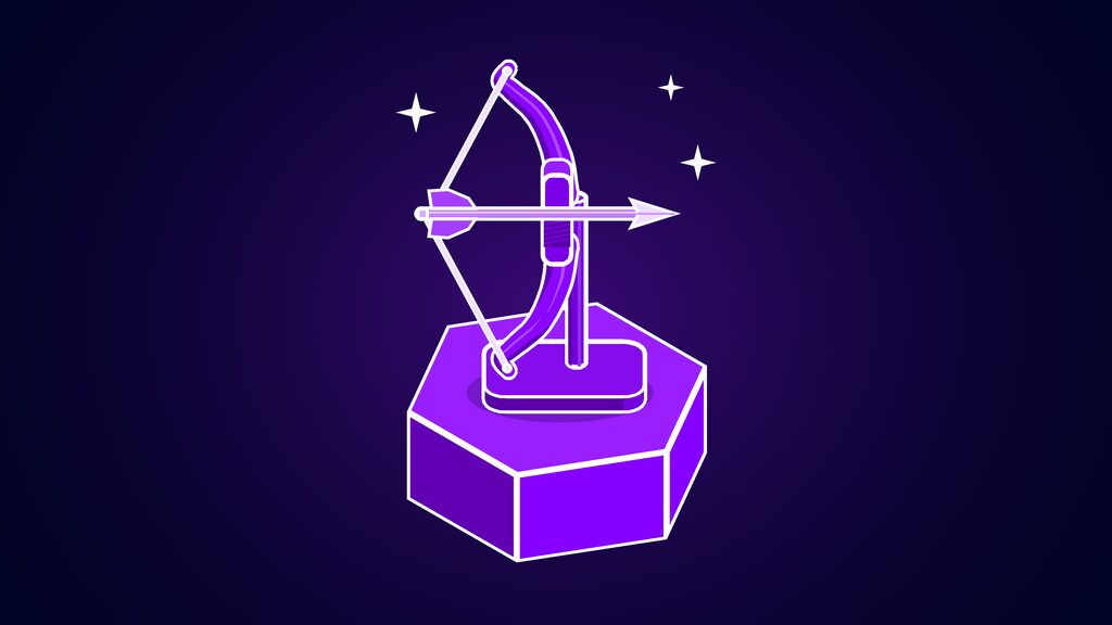 microsoft ai pcs challenges apple a recurve bow drawn with an arrow on a stand