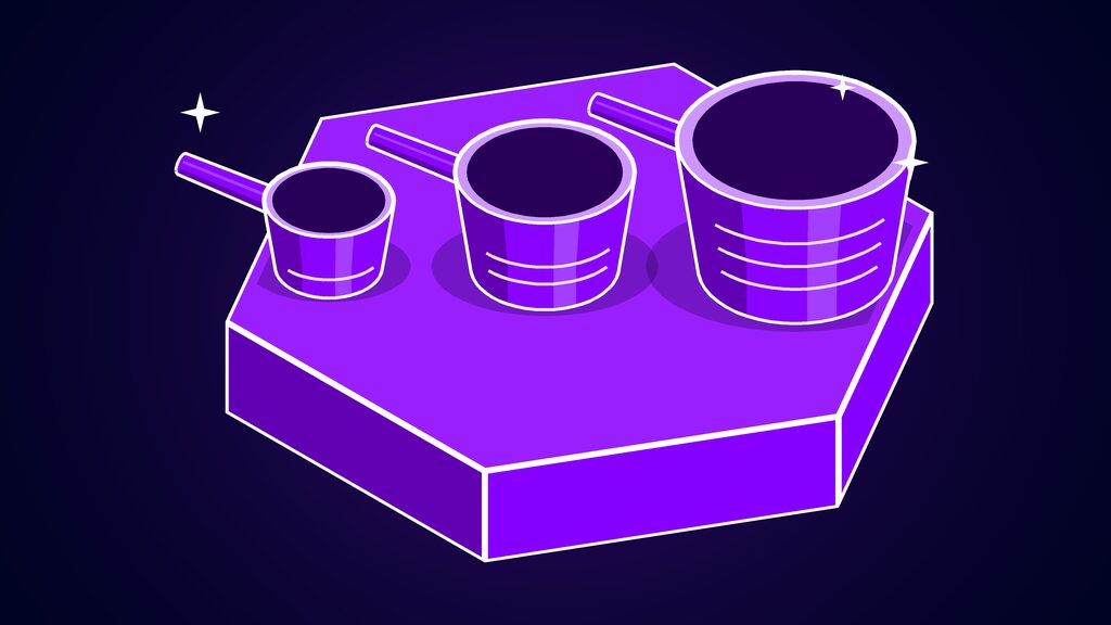 microsoft decision 1 gemini thinking levels e three measuring cups in a stepped row