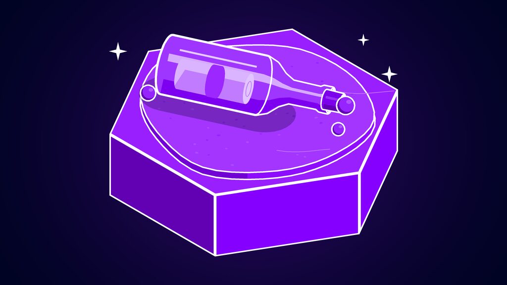 mitra link agent to agent messaging permissions d corked bottle holding a rolled message