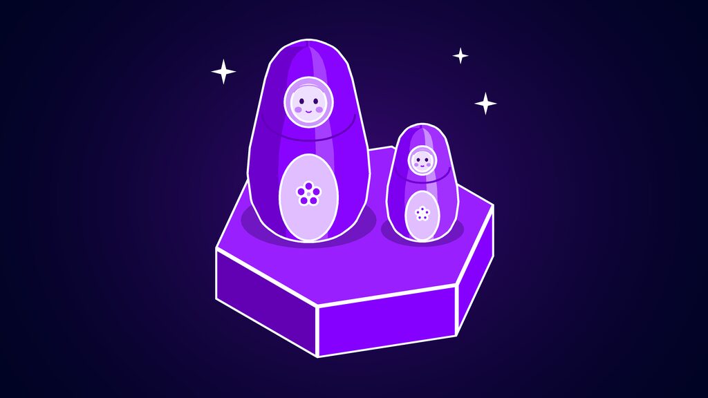multiagent orchestration claude public beta dynamic workflows b two matryoshka dolls side by side