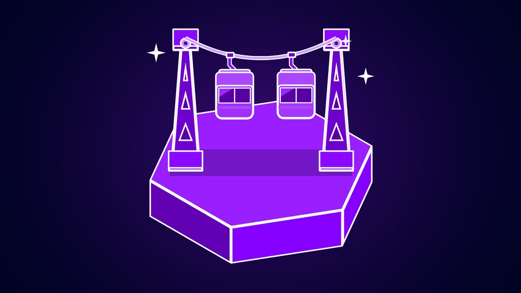 neoclouds enterprises that need them e two cable car cabins on one cable