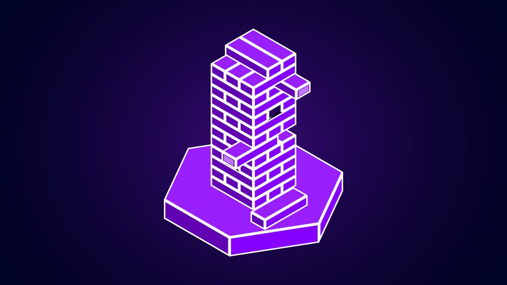 palantir nhs contract uk fears health service deal e wooden stacking block tower with blocks pulled out