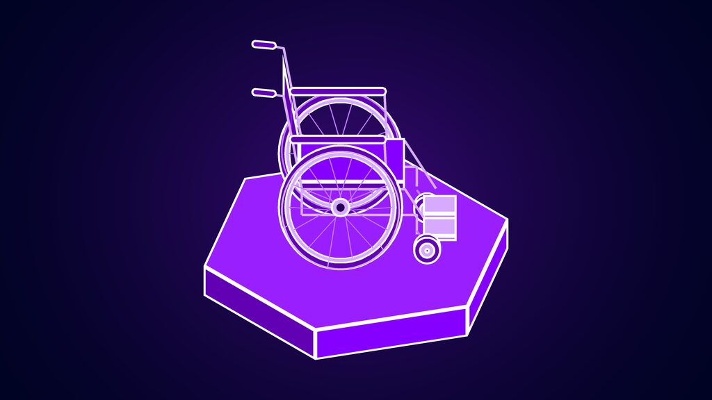 palantir nhs contract uk fears health service deal f wheelchair seen side on with spoked wheels