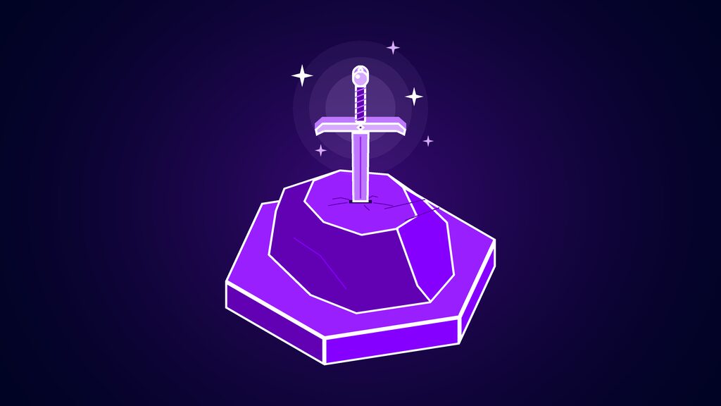 phased release google restricts new ai model safety a sword in the stone with a glowing hilt