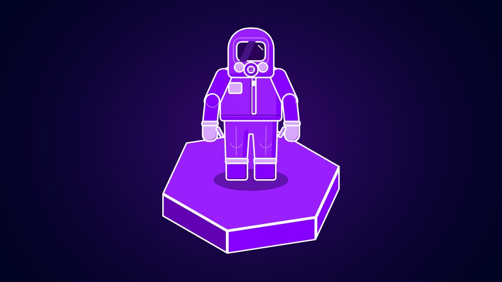 phased release google restricts new ai model safety e hazmat suit with a sealed hood and visor