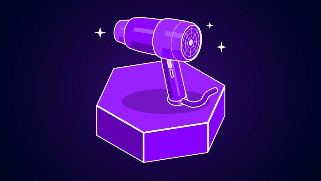 pinterest beauty guides ai beauty pins action plans a handheld hair dryer
