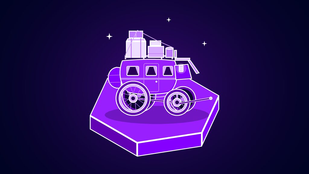 satlyt raises 8m to run ai on satellites b stagecoach with luggage piled on its roof
