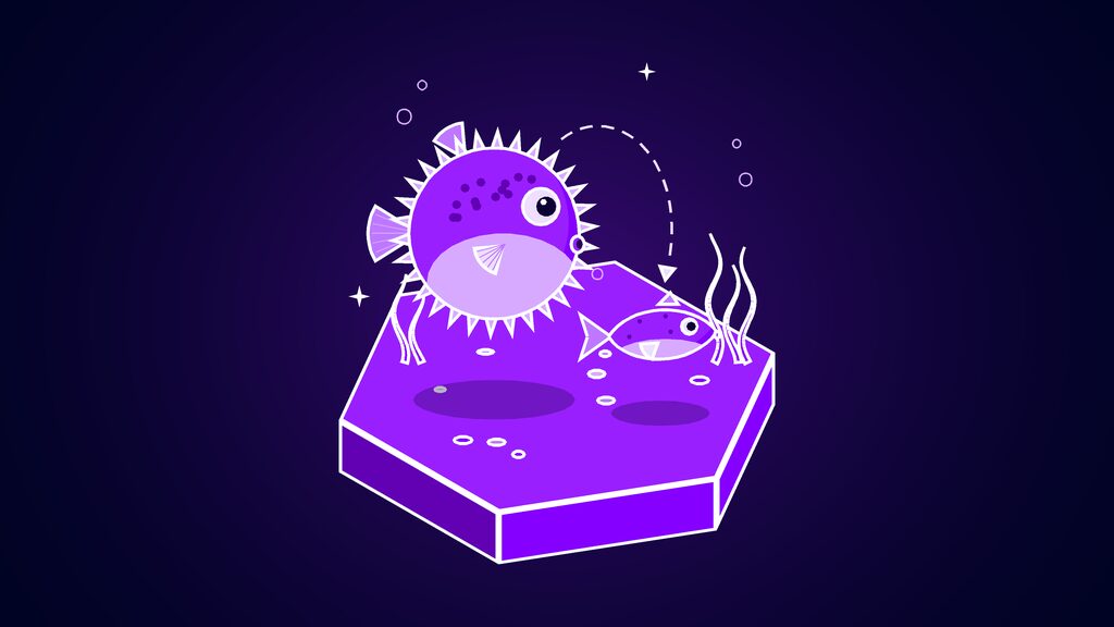 satlyt raises 8m to run ai on satellites d pufferfish shrinking from a puffed up spiky ball