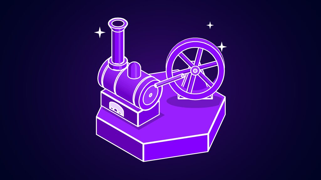 typesafe valuation jev maker 870m series a a16z a stationary steam engine with a flywheel and tall chimney