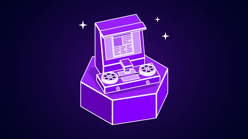 usa today lawsuit openai copyright 250 million c microfilm reader with two film reels and a lit page screen